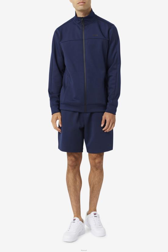 מעיל טווס/שחור FILA מעיל פילה גונאל רוכסן מעיל/שחור 68LF871