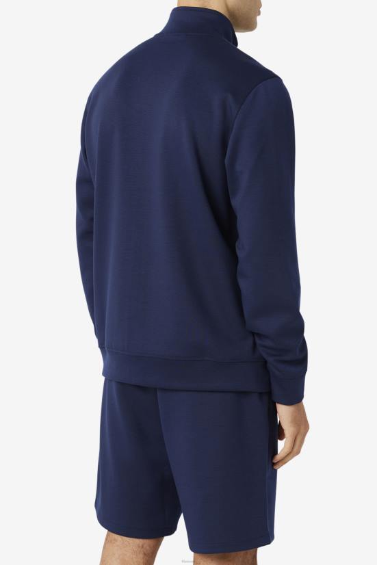 מעיל טווס/שחור FILA מעיל פילה גונאל רוכסן מעיל/שחור 68LF871