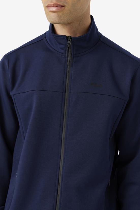 מעיל טווס/שחור FILA מעיל פילה גונאל רוכסן מעיל/שחור 68LF871