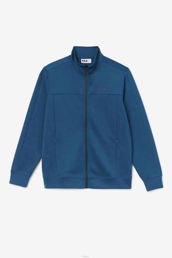 מיוליקה כחול/שחור FILA ג'קט גונאל רוכסן פילה מיוליקה כחול/שחור 68LF872
