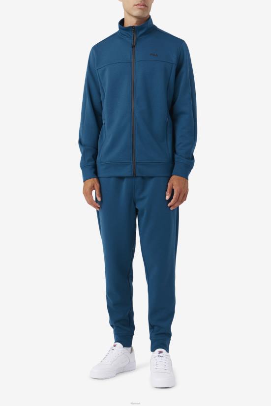 מיוליקה כחול/שחור FILA ג'קט גונאל רוכסן פילה מיוליקה כחול/שחור 68LF872