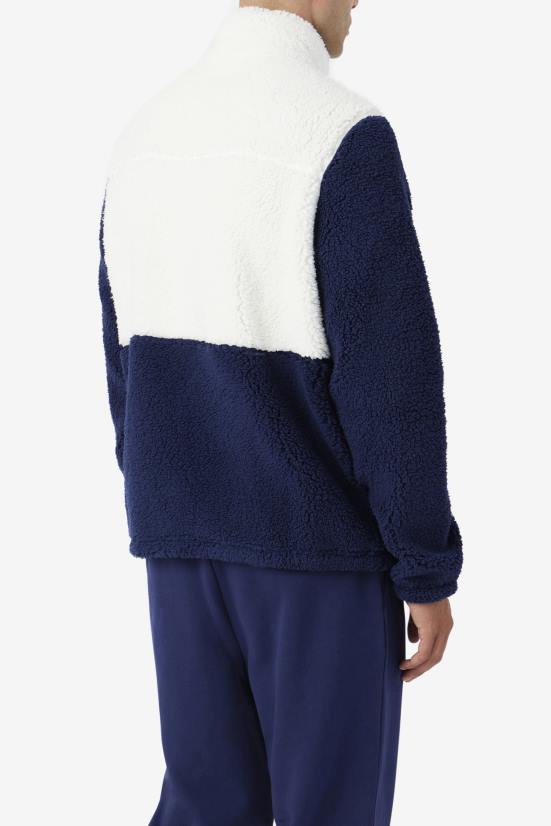 אנפה/צי/אגם עמוק FILA ז'קט שרפה אנפה/צי/עמוק אגם פילה רבי 68LF879