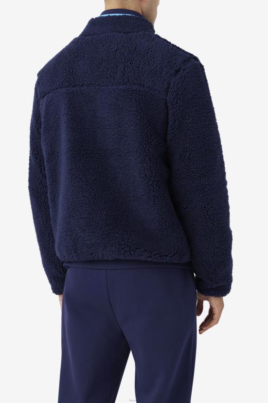 חיל הים/דלי FILA מעיל שרפה יילה פילה נייבי/דלי 68LF884