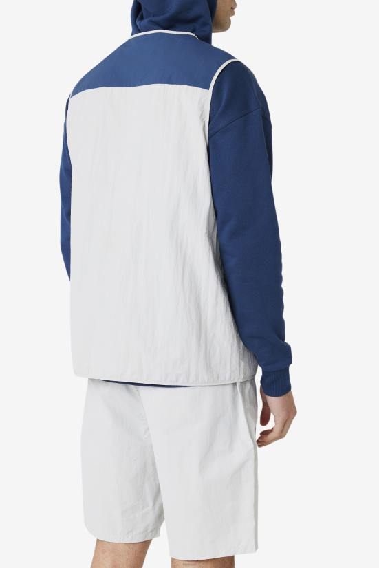 אבן / נייבי / עגבנייה שרי FILA אפוד פילה הנסי מאבן/ נייבי/עגבניות שרי 68LF885