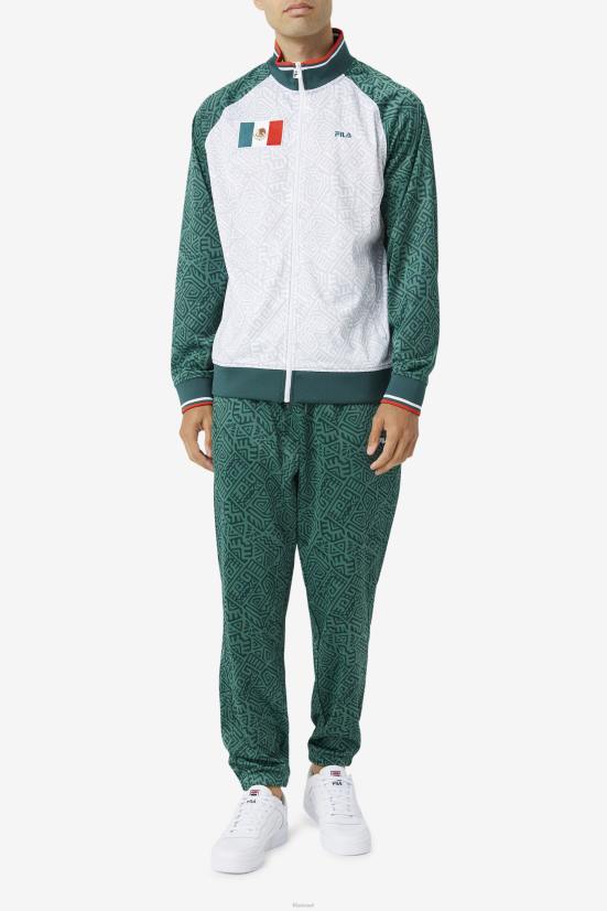 באג יוני/לבן/אדום לוהט FILA מעיל ספורט פילה מקסיקו אדום/לבן/אדום לוהט יוני באג 68LF909