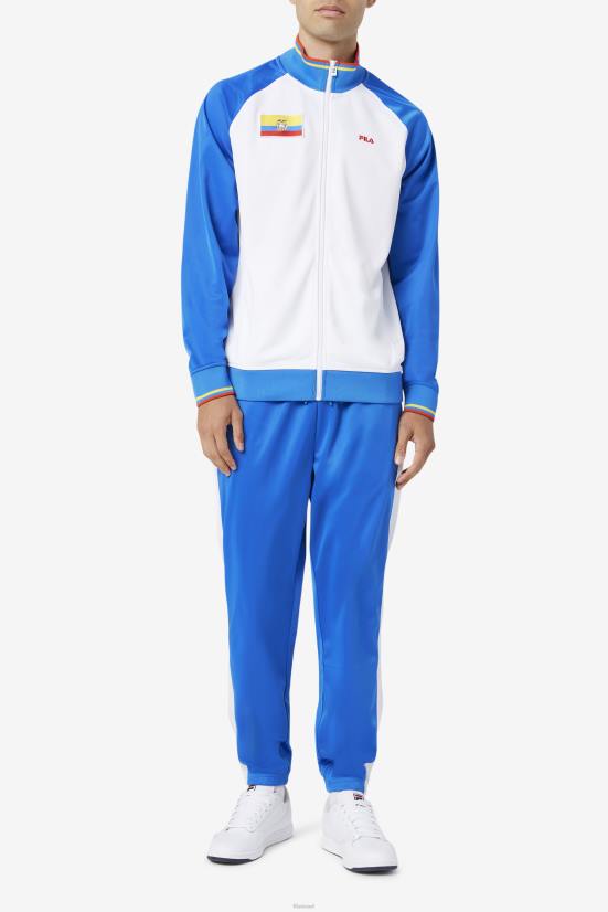 לבן/כחול/אדום לוהט/צהוב FILA מעיל אקוודור פילה לבן/כחול/אדום לוהט/צהוב 68LF920