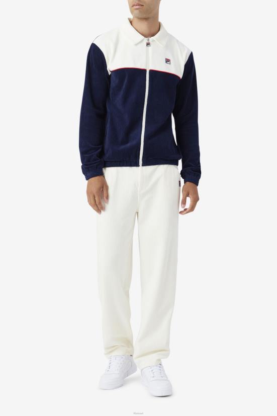 חיל הים/אנפה/אדום FILA ג'קט פילה ג'רארד קטיפה נייבי/אנפה/אדום 68LF937