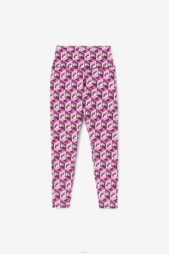 יין אודם/פוטפורי/ענבים FILA אודם/פוטפורי/יין ענבים קרטרס 7/8 פילה צמוד 68LF1704