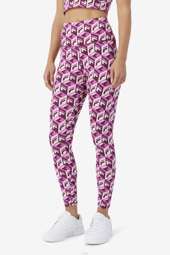 יין אודם/פוטפורי/ענבים FILA אודם/פוטפורי/יין ענבים קרטרס 7/8 פילה צמוד 68LF1704