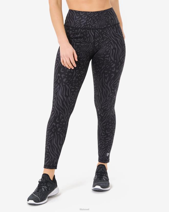 שָׁחוֹר FILA צמוד פילה פטרה שחור 7/8 68LF2985