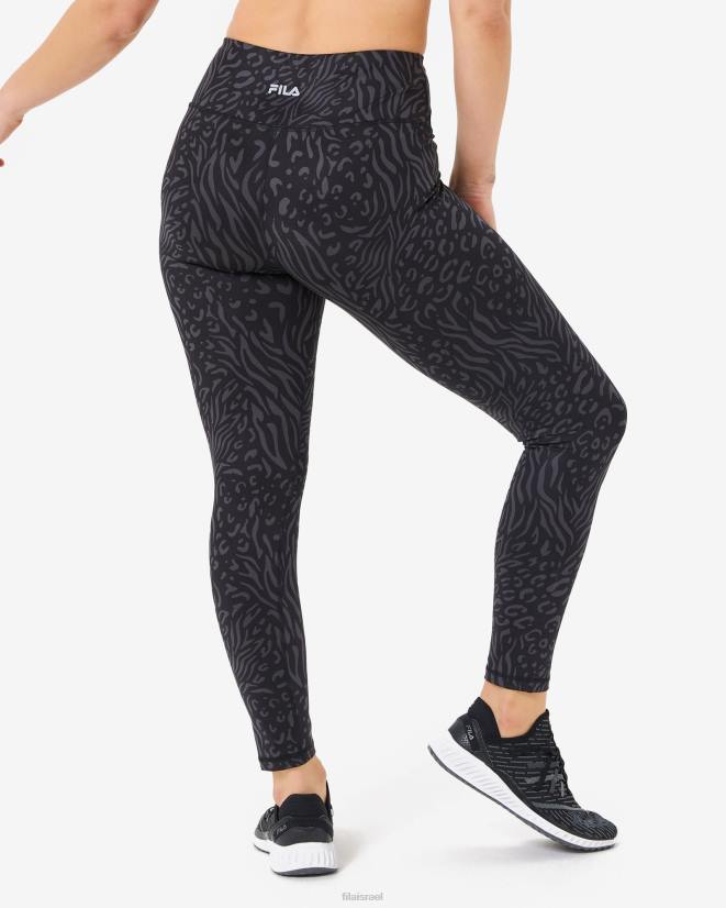 שָׁחוֹר FILA צמוד פילה פטרה שחור 7/8 68LF2985