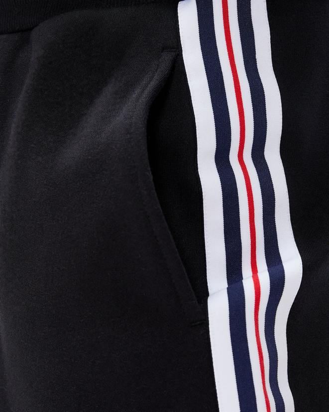 שָׁחוֹר FILA מכנסי טרנינג Aemero לגברים שחור פילה 68LF2657