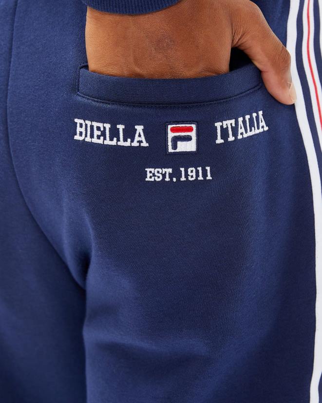 חיל הים FILA מכנסי טרנינג Aemero לגברים של fila נייבי 68LF2659