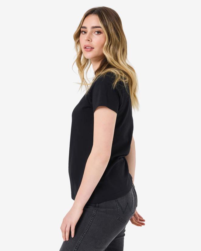 שָׁחוֹר FILA חולצה שחורה Fila volara badge 2.0 68LF2943