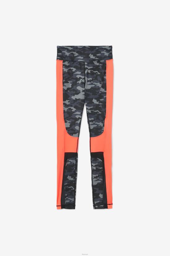 קאמו כהה/אלמוגים לוהטים/שחור FILA Forza color blocked legging fila dark camo/coral/שחור 68LF1976