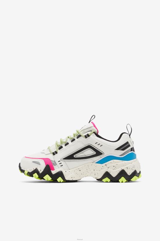 לבן/שחור/כחול אטומי FILA נשים Oakmont tr לבן/שחור/אטומי כחול פילה 68LF1259