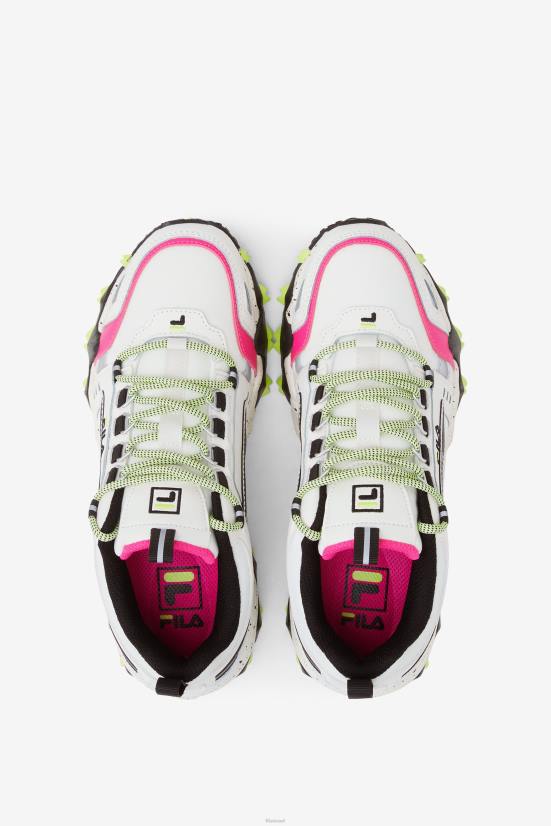 לבן/שחור/כחול אטומי FILA נשים Oakmont tr לבן/שחור/אטומי כחול פילה 68LF1259