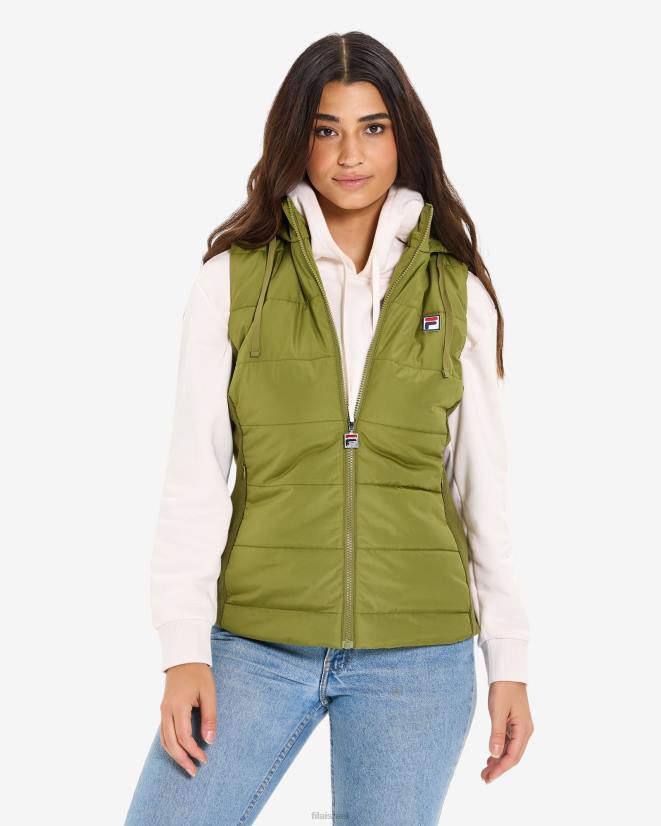זית FILA אפוד פחזנית אירנגה לנשים Olive fila 68LF2973