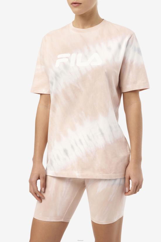 בלוק גרדניה/לבן/בלגי FILA גרדניה/לבן/בלגי בלוק alivia tie dye tee fila 68LF1404