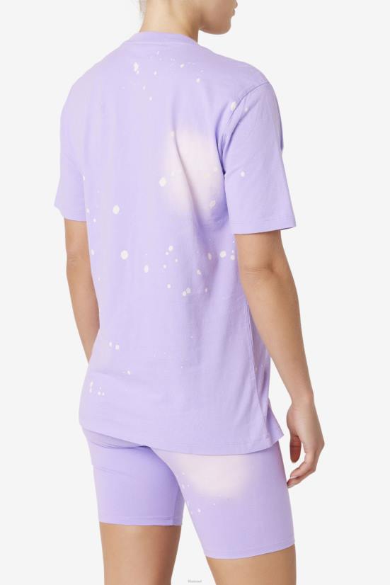 צבע עניבות ויולה FILA alivia tie dye tee fila viola tie dye 68LF1406