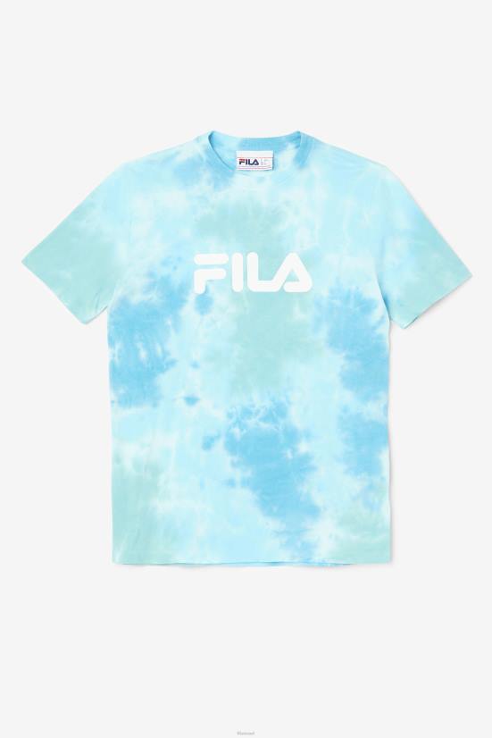 לבן/שפלש/כל/לאטיגו ביי FILA alivia tie dye tee white/splish/all/latigo bay fila 68LF1403