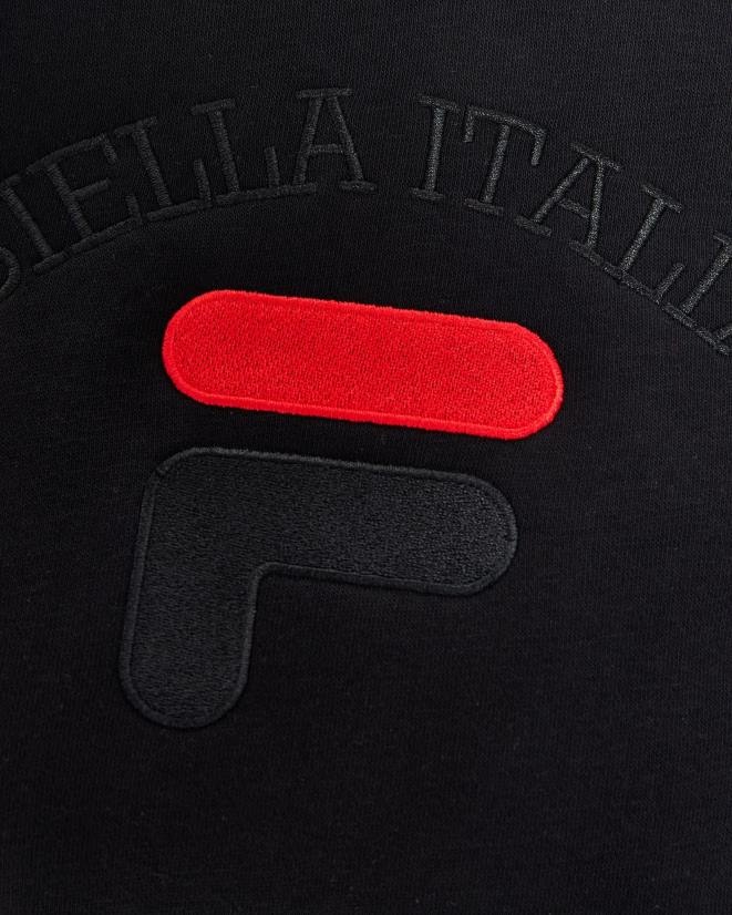 שָׁחוֹר FILA טוניקת amara crew לנשים שחורה 68LF2969