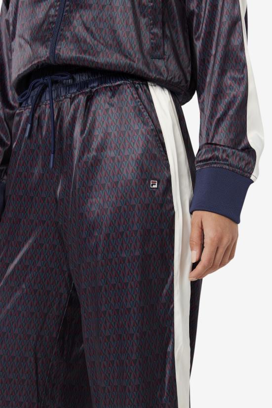 טופו/טופו FILA מכנס סאטן קצוץ aviana fila peacoat/טופו 68LF1664