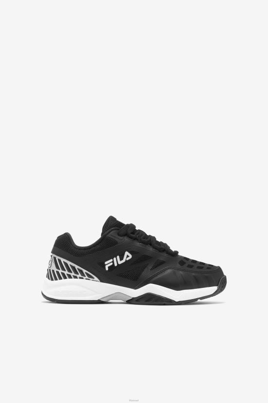 שחור/לבן/כסף מתכתי FILA axilus jr fila לילדים שחור/לבן/כסף מתכתי 68LF2300