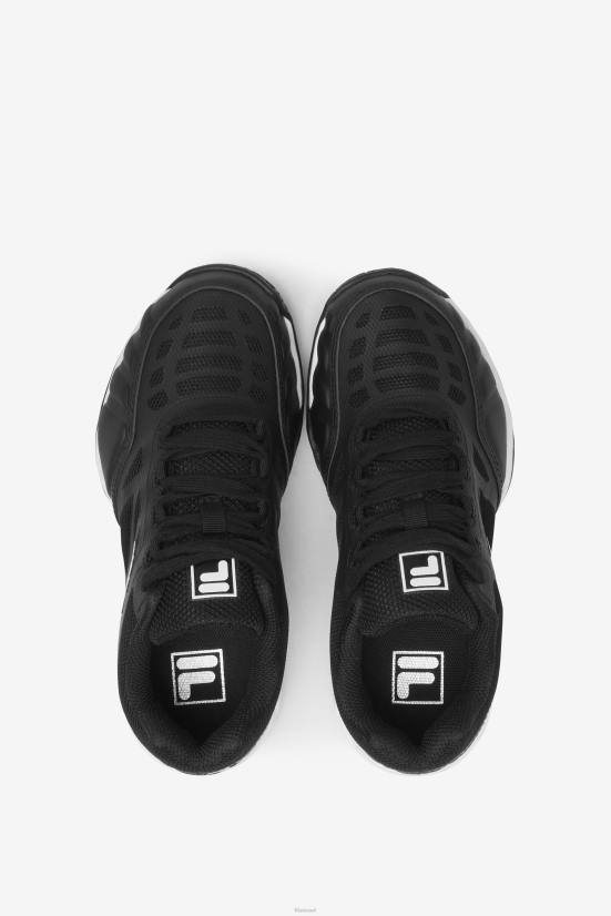 שחור/לבן/כסף מתכתי FILA axilus jr fila לילדים שחור/לבן/כסף מתכתי 68LF2300