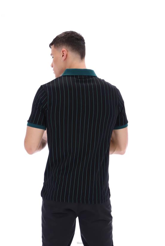 FILA bb1 פולו פסים קלאסי פילה וינטג' 68LF3217