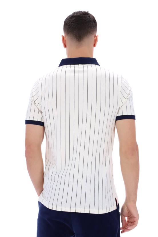 FILA bb1 פולו מפוספס פילה קלאסי וינטג' 68LF3234