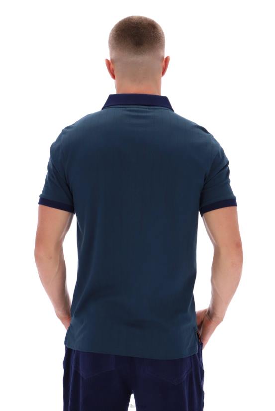 FILA bb1 פולו פילה מפוספס וינטג' קלאסי 68LF3314