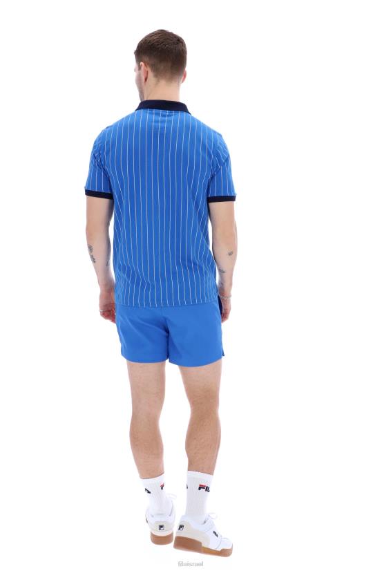 FILA bb1 קלאסי וינטג' פולו פילה פסים מיוחד 68LF3342