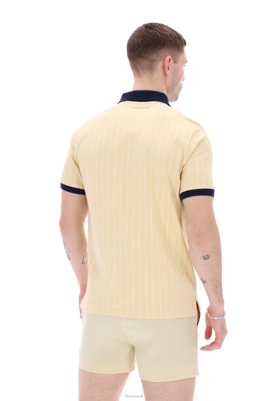 FILA bb1 פולו פילה מפוספס קלאסי וינטג' 68LF3344