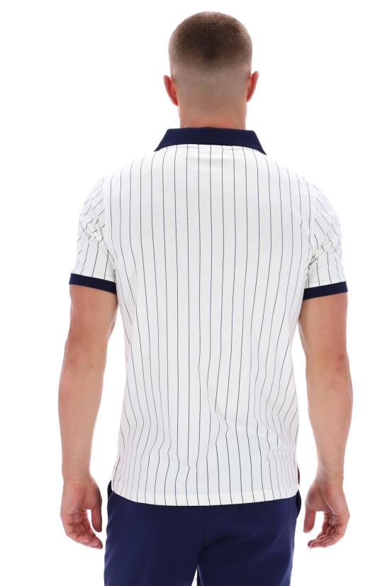 FILA bb1 fila פולו פסים קלאסי וינטג' 68LF3313