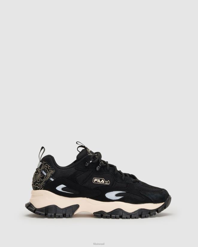 שחור/ אקרו FILA black/ecru fila ray tracer tr2 לגברים 68LF2679