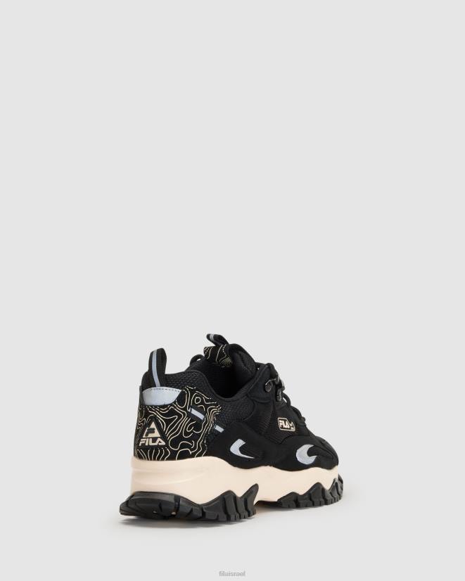 שחור/ אקרו FILA black/ecru fila ray tracer tr2 לגברים 68LF2679