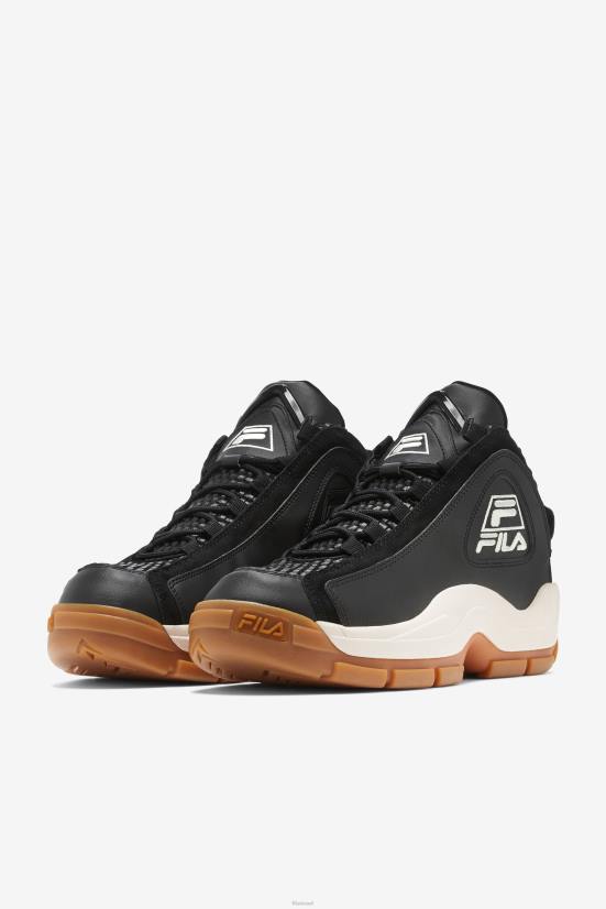 שחור / גן / מסטיק FILA black/gardenia/gum grant hill 2 פילה ארוגה 68LF78