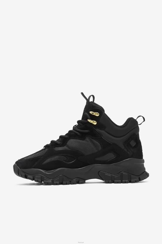 שָׁחוֹר FILA black men's ray tracer tr 2 mid fila 68LF90