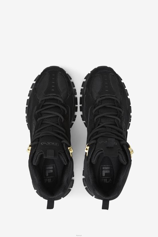 שָׁחוֹר FILA black men's ray tracer tr 2 mid fila 68LF90