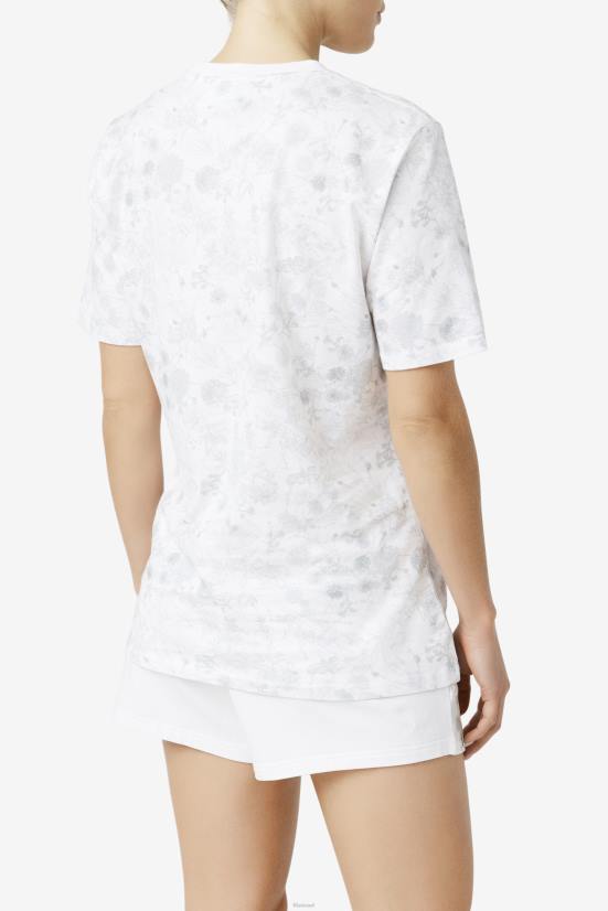 לבן FILA briella crew fila white 68LF1466