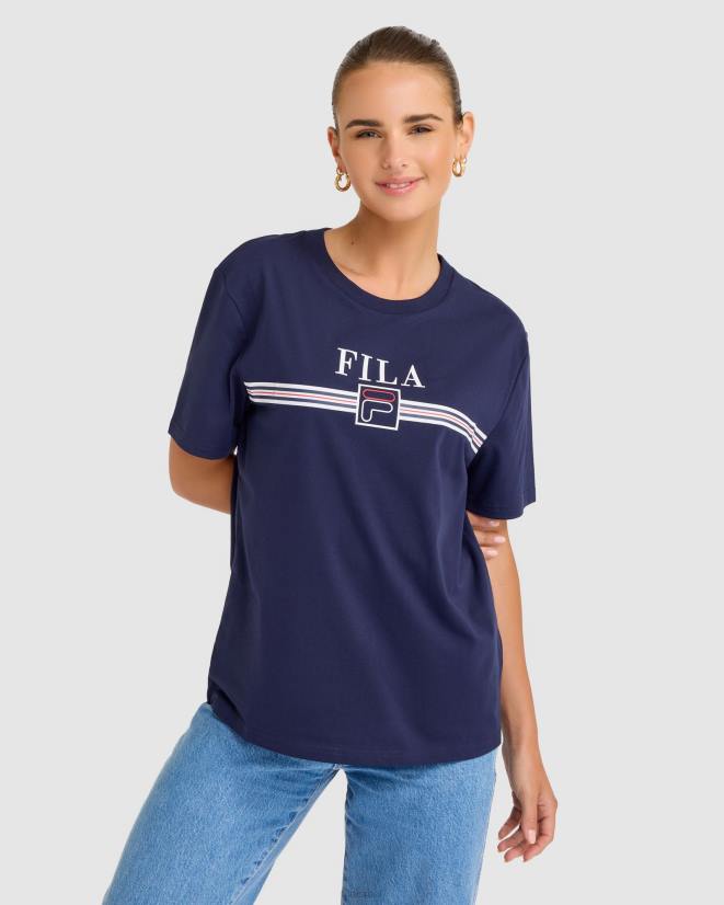חיל הים החדש FILA cathy tee new navy fila 68LF2783