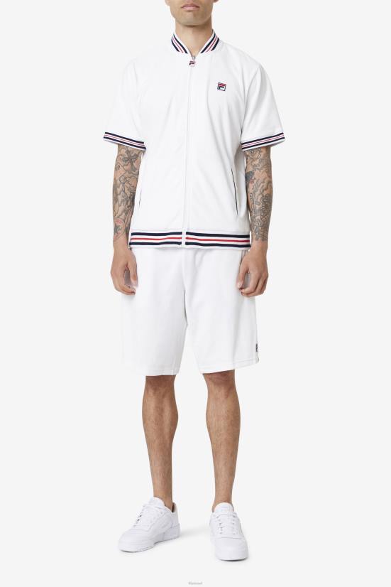 לבן/צי FILA מעיל קטיפה estudio לבן/נייבי פילה 68LF954