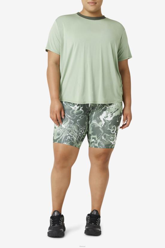 בזיליקום/טימין FILA פילה בזיליקום/טימין העליון שרוול קצר fi-lux 68LF1919