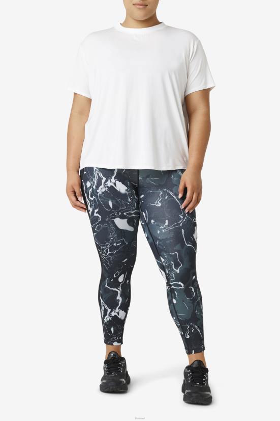 לבן FILA פילה עליונה שרוול קצר fi-lux לבן 68LF1920