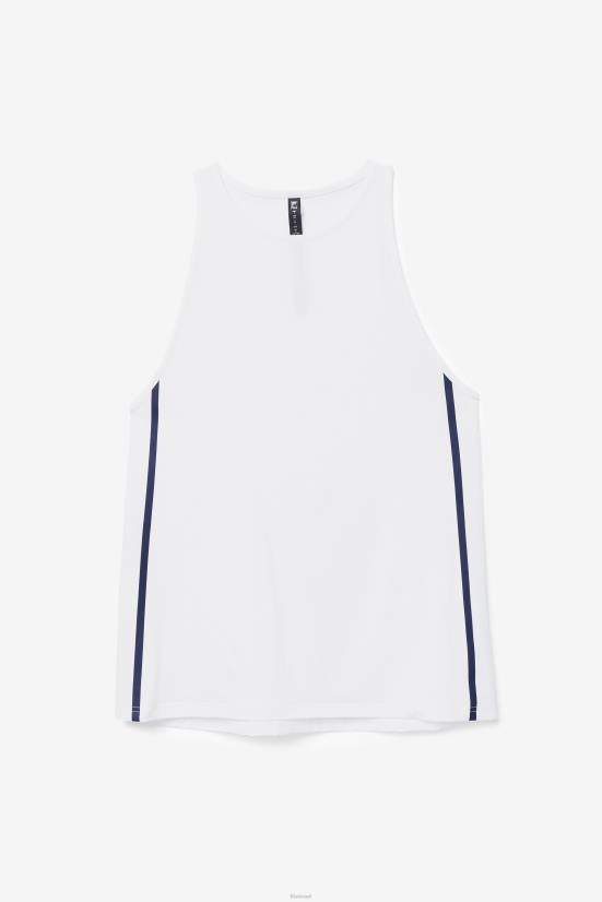 אברש לבן/לבן/שחור FILA גופייה רפויה פילה לבן/לבן אברש/שחור fi-lux 68LF1930