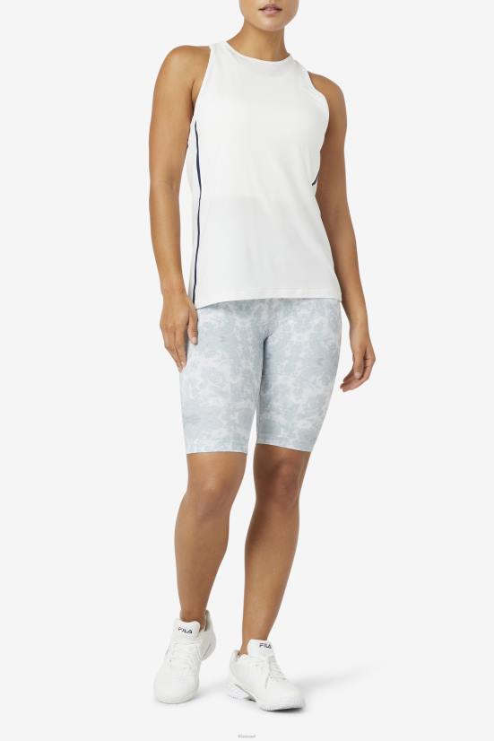 אברש לבן/לבן/שחור FILA גופייה רפויה פילה לבן/לבן אברש/שחור fi-lux 68LF1930