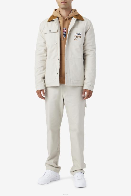 יונה/חום ברונזה FILA מעיל fila 2pac דאב/חום ברונזה 68LF775