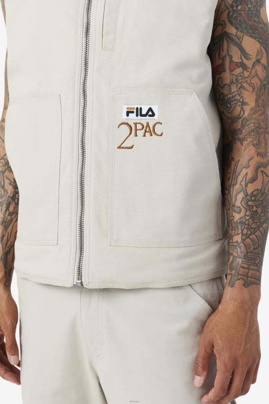 יונה/שחור FILA אפוד יונה/שחור fila 2pac 68LF777