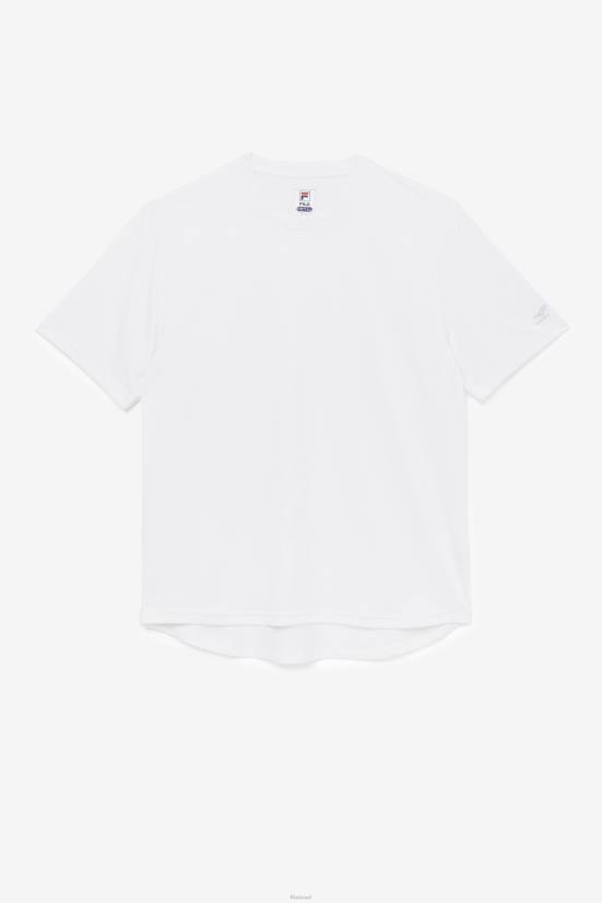 לבן FILA מכפלת סקאלופ לבן חמוץ צוות fila 68LF1104